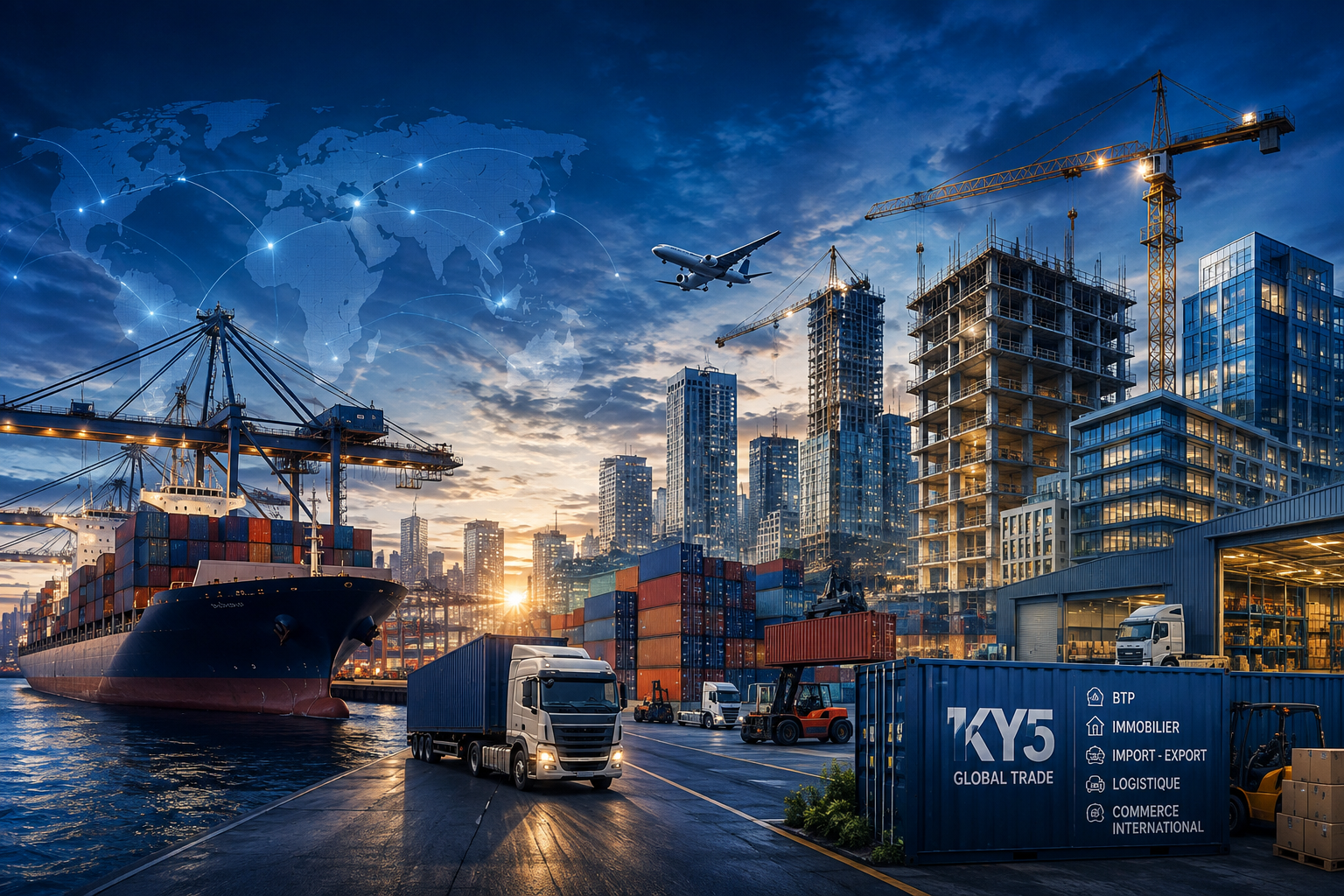 KY5 GLOBAL TRADE — connecter les marchés et construire l'avenir